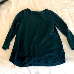 LOFT TURQUOISE SWEATER, SIZE SMALL